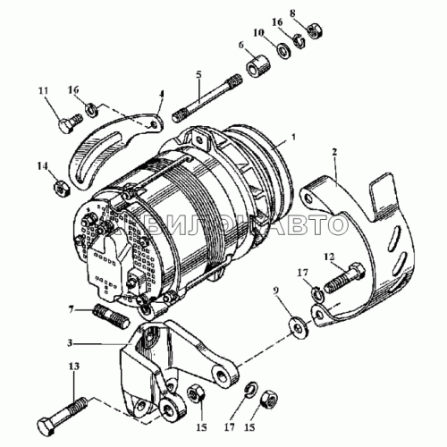 Установка генератора Установка генератора