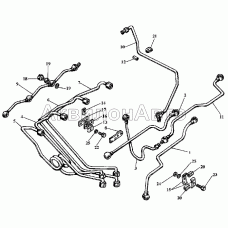 Топливопроводы (в комплектации с компрессором и без него)