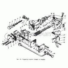 Коллектор подачи топлива по наддуву
