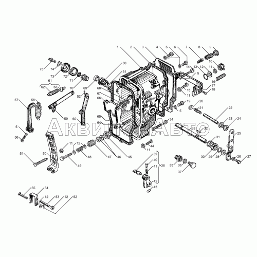 Регулятор частоты вращения двигателей ЯМЗ-238БЕ, ЯМЗ-238ДЕ