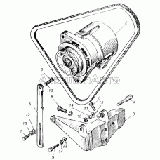 Генератор двигателя ЯМЗ-240Б