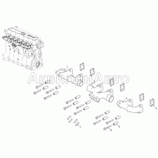 Коллектор выпускной (Двигатель ЯМЗ-536-10)
