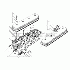 Общая головка цилиндров