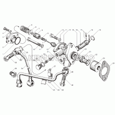 Выключатель муфты привода вентилятора двигателя ЯМЗ-238НД5