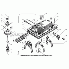 Механизм переключения коробки передач ЯМЗ-236У3