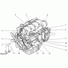 Дизель 442-50И-00с1