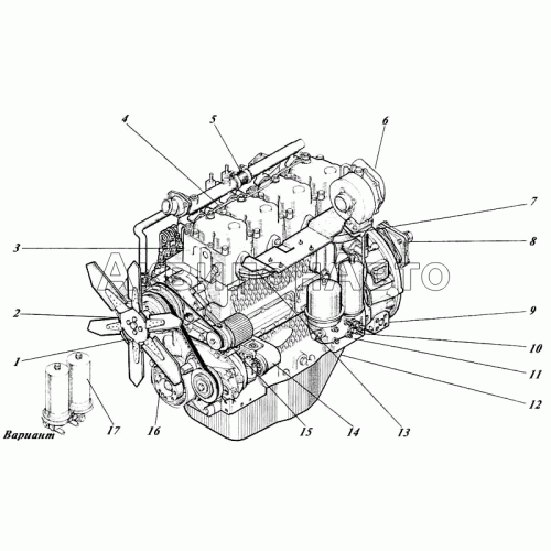 Дизель 442-50И-00с1 Дизель 442-50И-00с1