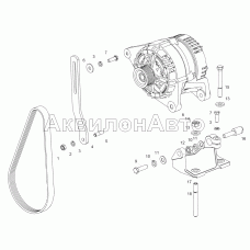236HE2-3701001-03 Установка генератора