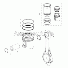 658.1004010-10 Поршень и шатун