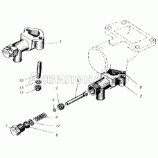 Кран сливной двигателей ЯМЗ-240, ЯМЗ-240Н, ЯМЗ-240П
