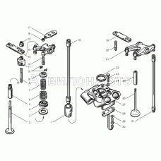 Клапаны и толкатели