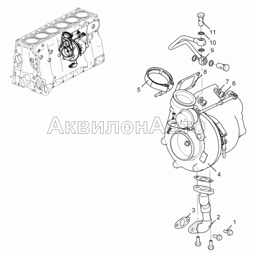 ТКР (для двигателя ЯМЗ-536-10) 536-30-111800-010