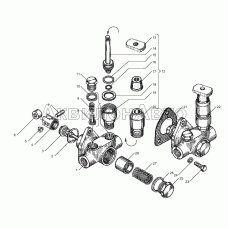 Насос топливоподкачивающий двигателей ЯМЗ-238БЕ, ЯМЗ-238ДЕ