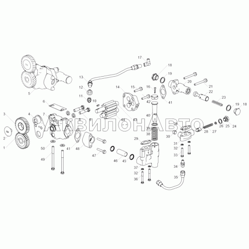 Насос масляный