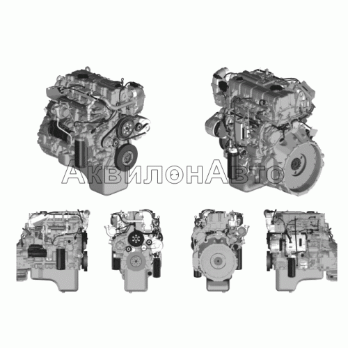 Двигатели ЯМЗ-5342, ЯМЗ-5344 в сборе