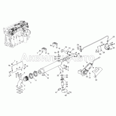 Система рециркуляции ОГ (для двигателя ЯМЗ-536-10) 536-30-121300-010