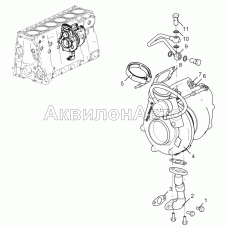 ТКР (для двигателей ЯМЗ-53602, ЯМЗ-53622, ЯМЗ-53642) 53602-30-111800-010