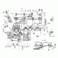 Топливные трубопроводы и установка топливной аппаратуры Топливные трубопроводы и установка топливной аппаратуры