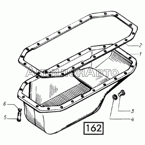 Крышка картера нижняя СМД-60, -62, -64, -66, -72 Крышка картера нижняя СМД-60, -62, -64, -66, -72