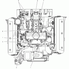 УСТАНОВКА ДАТЧИКОВ ЭЛЕКТРОННОЙ СИСТЕМЫ УПРАВЛЕНИЯ (ЭСУ) двигателей ЯМЗ-6562.10, ЯМЗ-6563.10