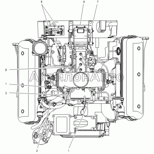 УСТАНОВКА ДАТЧИКОВ ЭЛЕКТРОННОЙ СИСТЕМЫ УПРАВЛЕНИЯ (ЭСУ) двигателей ЯМЗ-6562.10, ЯМЗ-6563.10