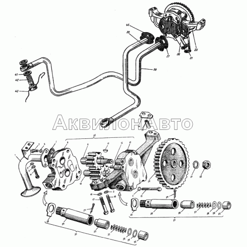 Насос масляный