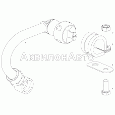 5340.1104391 Трубка слива топлива с двигателя