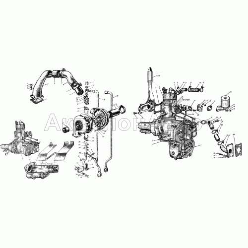 Система турбонаддува Система турбонаддува