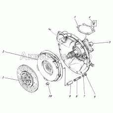 Муфта сцепления 444-21c1-10