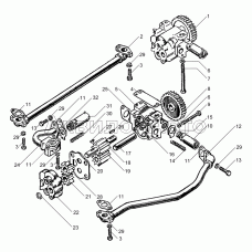 Насос масляный ЯМЗ-240М2, ЯМЗ-240БМ2,ЯМЗ-240ПМ2