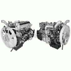 Двигатель в сборе (для автомобилей КрАЗ)