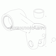 236-1007182-Б Толкатель с пятой и втулками в сборе