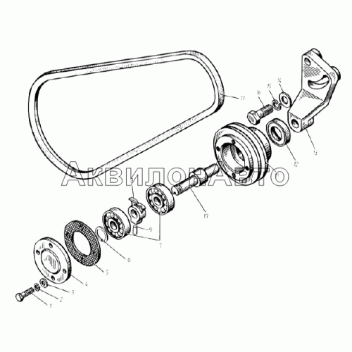 Натяжное устройство