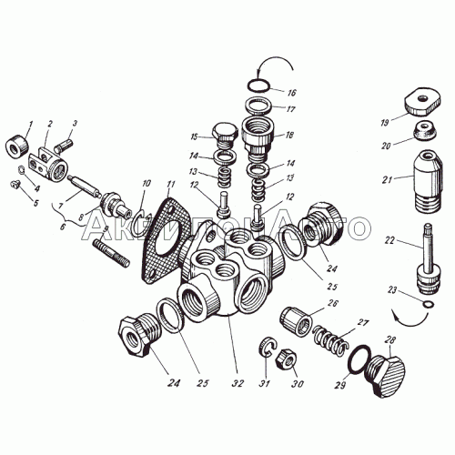 Насос топливоподкачивающий ТНВД 185