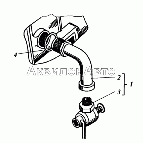 Трубка сливная