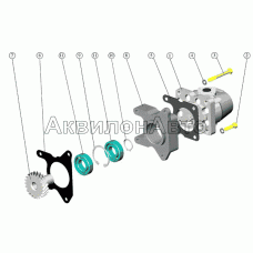 Установка насоса шестеренного Установка насоса шестеренного