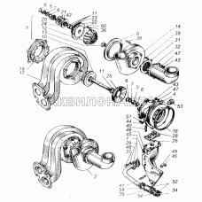 Турбокомпрессоры двигателей ЯМЗ-240Н, ЯМЗ-240П