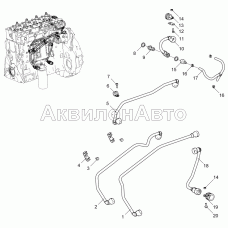 Трубопроводы топливные 5340-30-110400-010