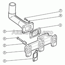 Установка выпускного тракта. Установка выпускного тракта.