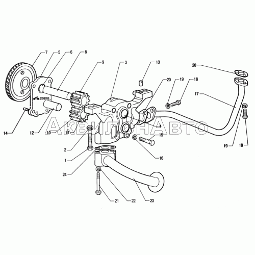 Насос масляный Насос масляный