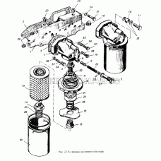 Установка масляного фильтра Установка масляного фильтра