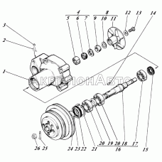 Насос водяной 442-13с3-2Г