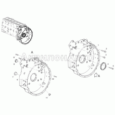 Картер маховика