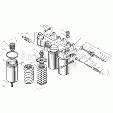 Фильтр очистки масла двигателей ЯМЗ-8502.10, ЯМЗ-8502.10-08, ЯМЗ-8503.10