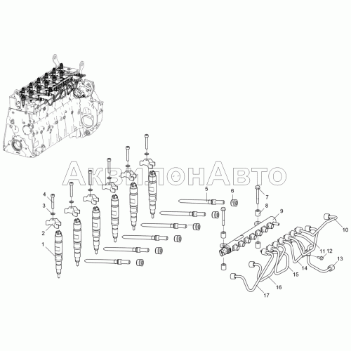 Форсунки 536-30-111200-010 Форсунки 536-30-111200-010