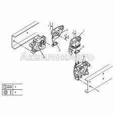Подвеска двигателя задняя