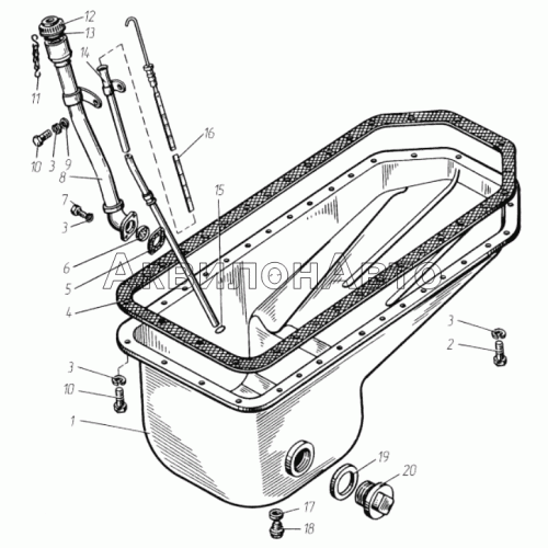 Картер масляный (поддон) Картер масляный (поддон)