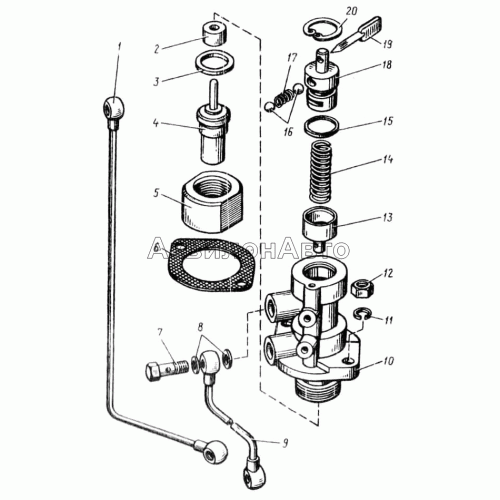 Включатель гидромуфты
