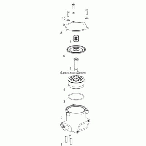 6582.1014200 Маслоотделитель 6582.1014200 Маслоотделитель