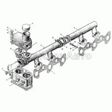 Водосборная трубка и термостаты Водосборная трубка и термостаты